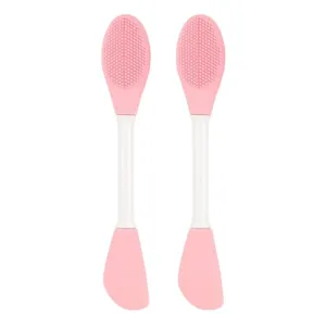 2Pcs Dual Head Silicone Face Mask Brush Cleansing & Massage Applicator
