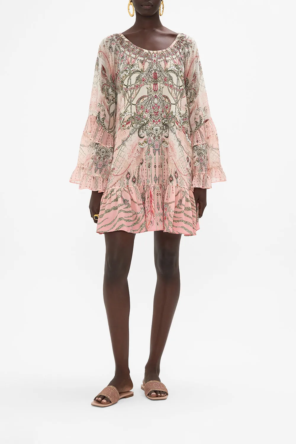 A LINE FRILL DRESS STARSHIP SISTAS