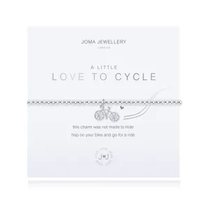 A LITTLE LOVE TO CYCLE BRACELET