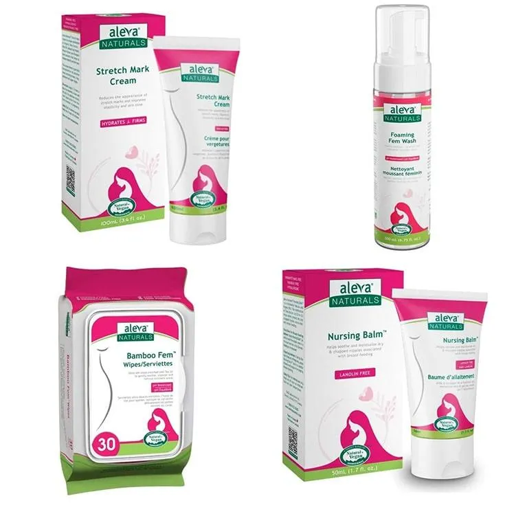 Aleva Naturals Organic Ingredients Maternal Care Gift Set
