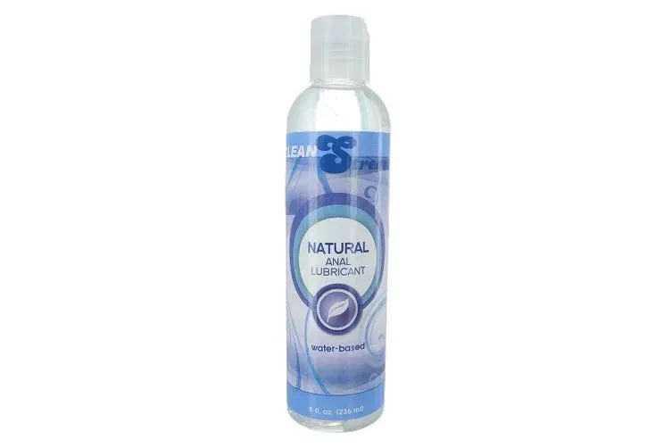 Anal Lubricant All Natural Water Based 8oz/236ml