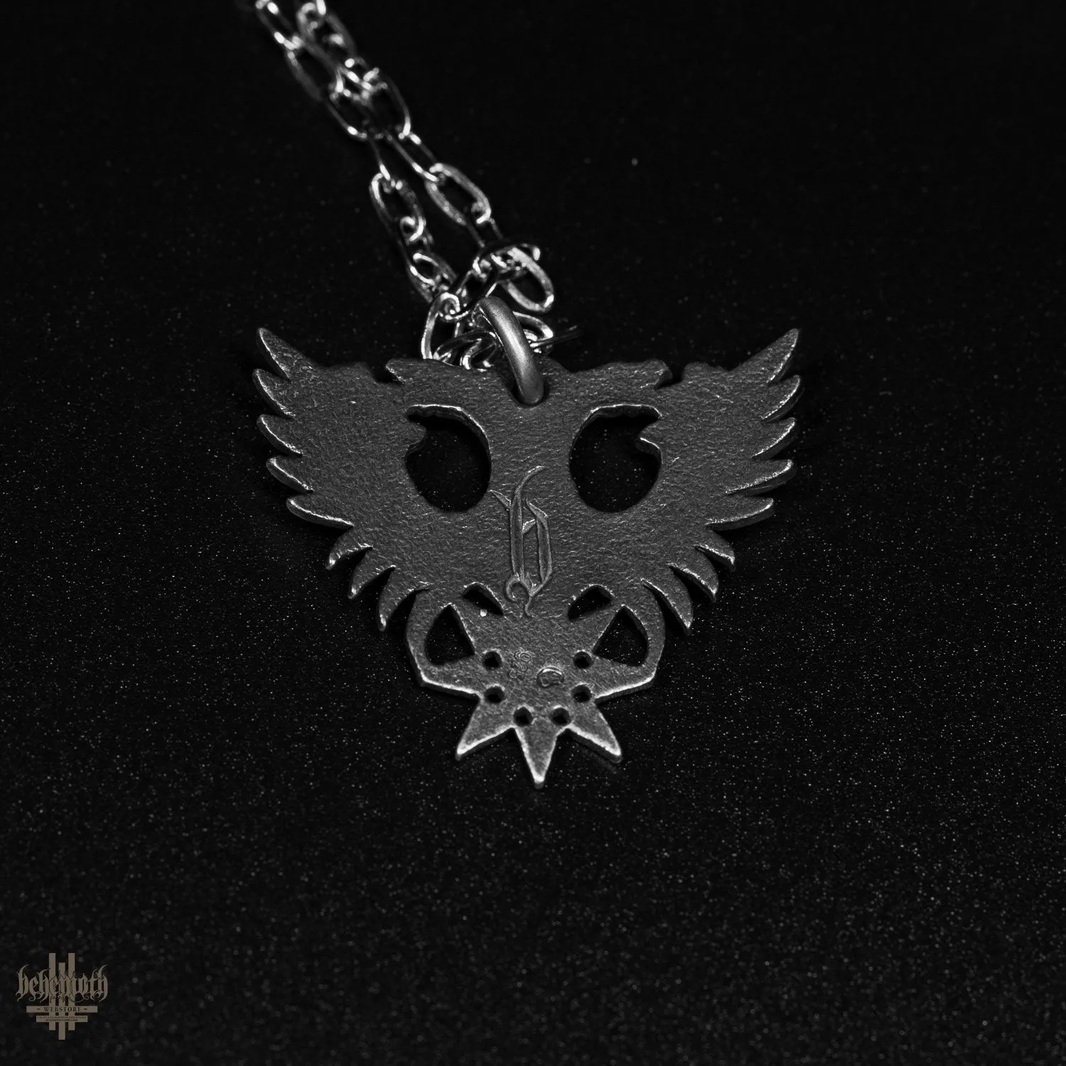 Behemoth 'Phoenix' sterling silver necklace