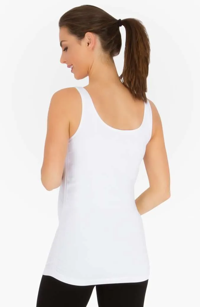 Belly Bandit | White Maternity Tank