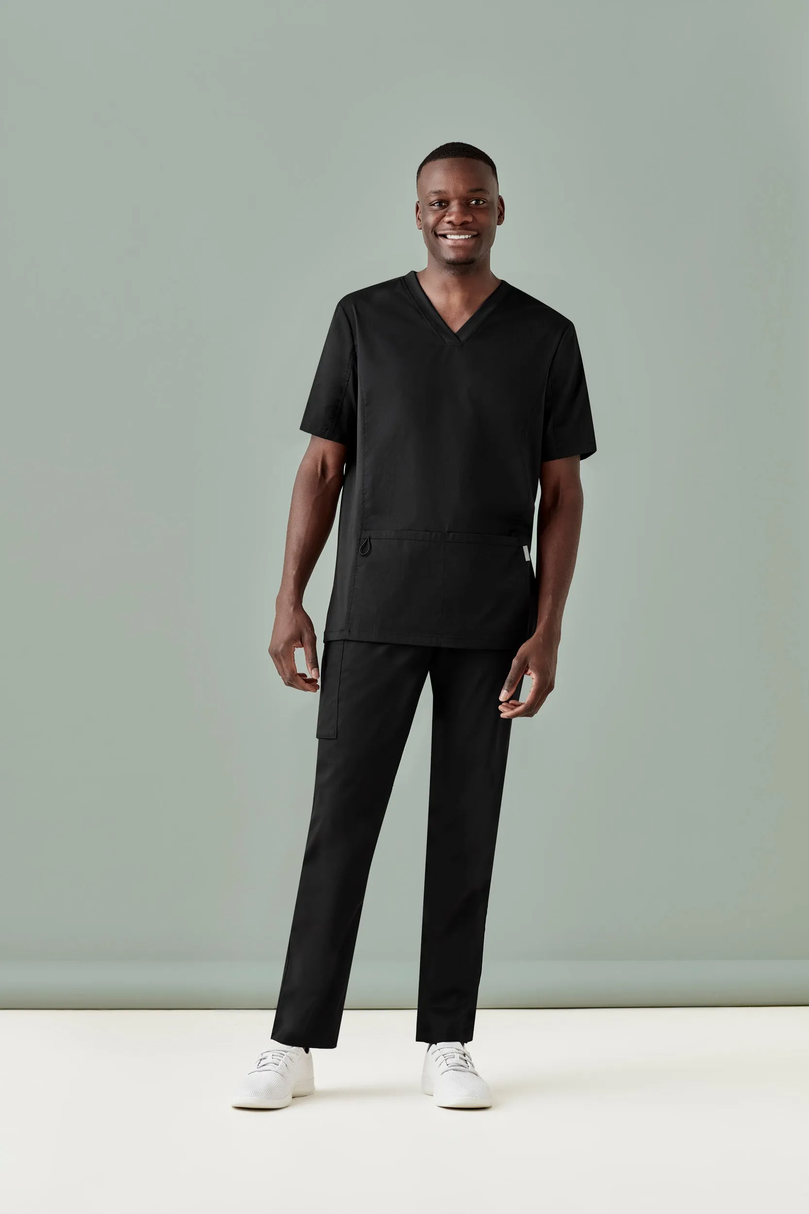Biz Care Riley Mens Slim Leg Jogger Scrub Pant