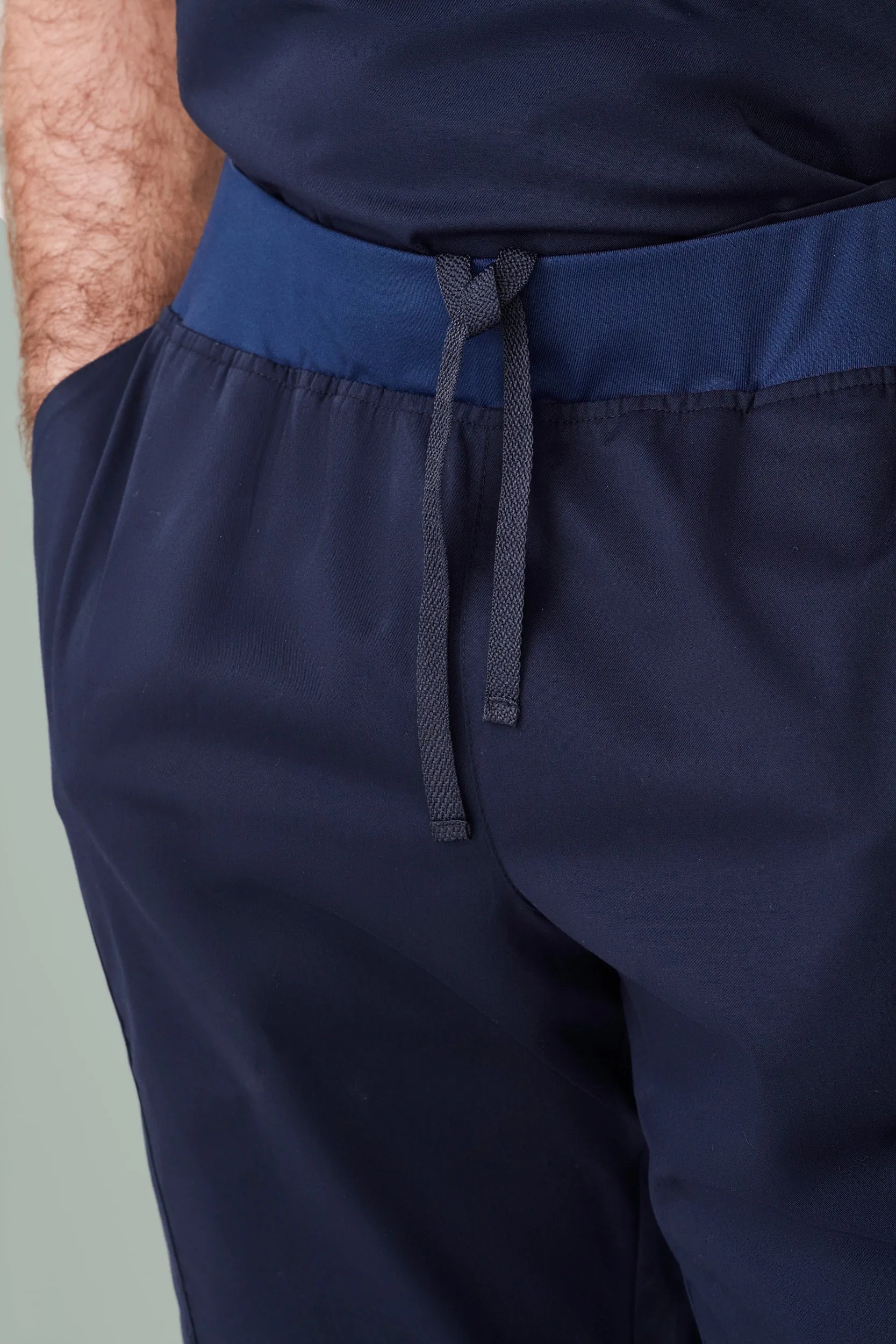 Biz Care Riley Mens Slim Leg Jogger Scrub Pant