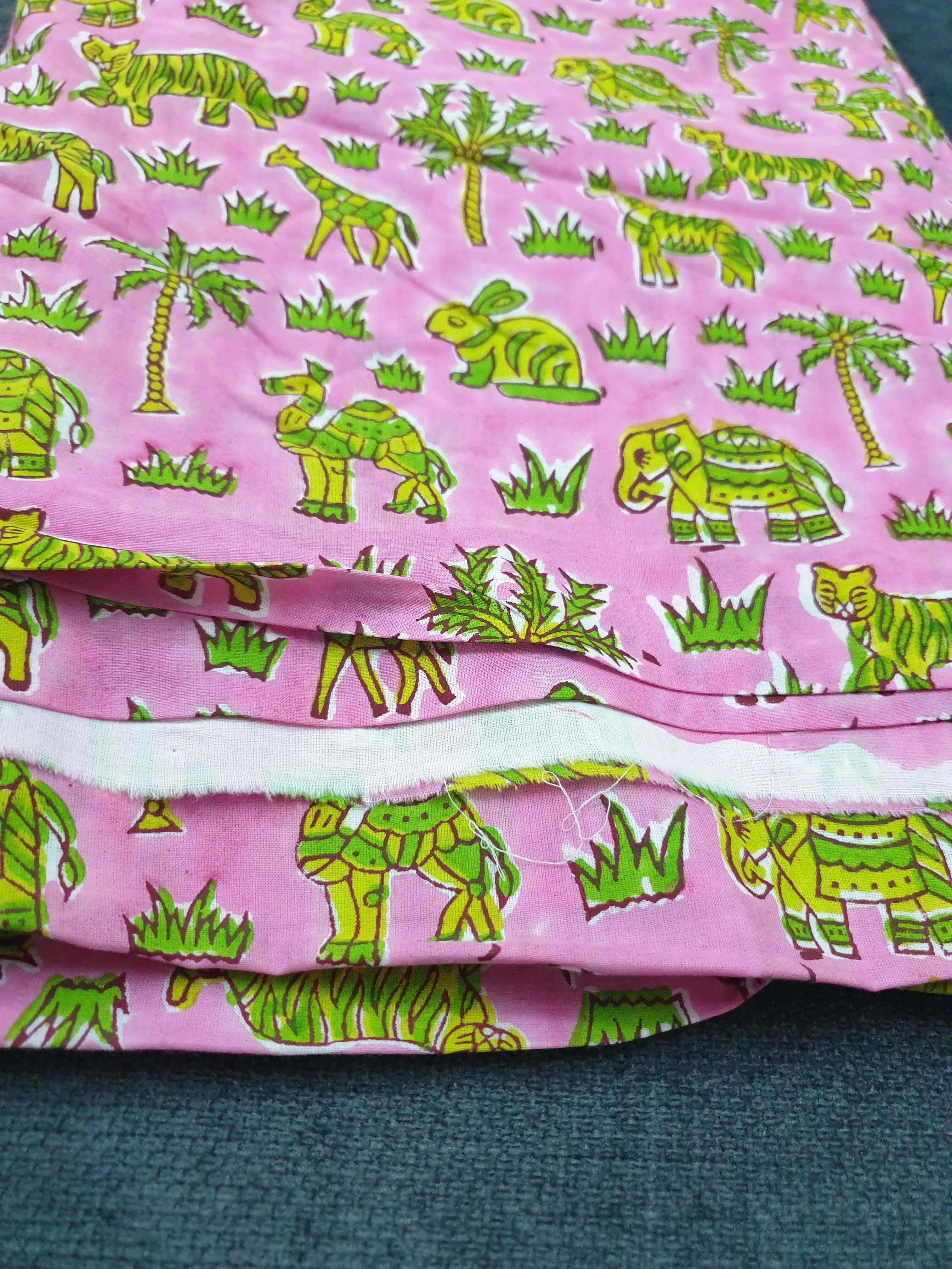 Block Print Cotton Fabric