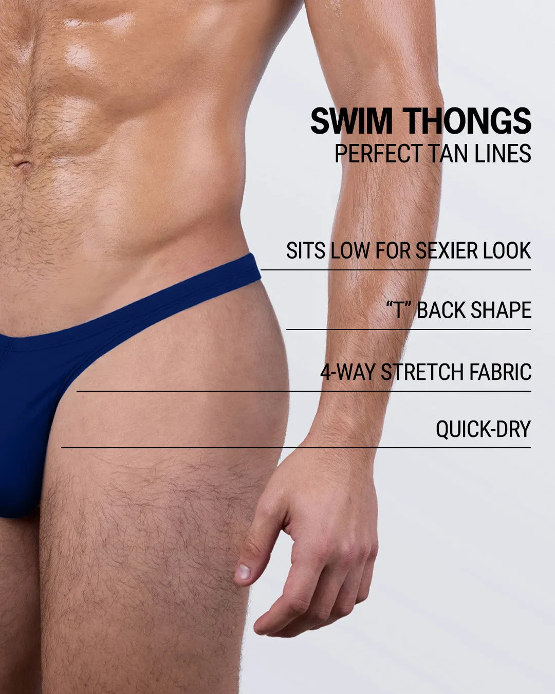 BLUE BY THE OCEAN - Swim Thong