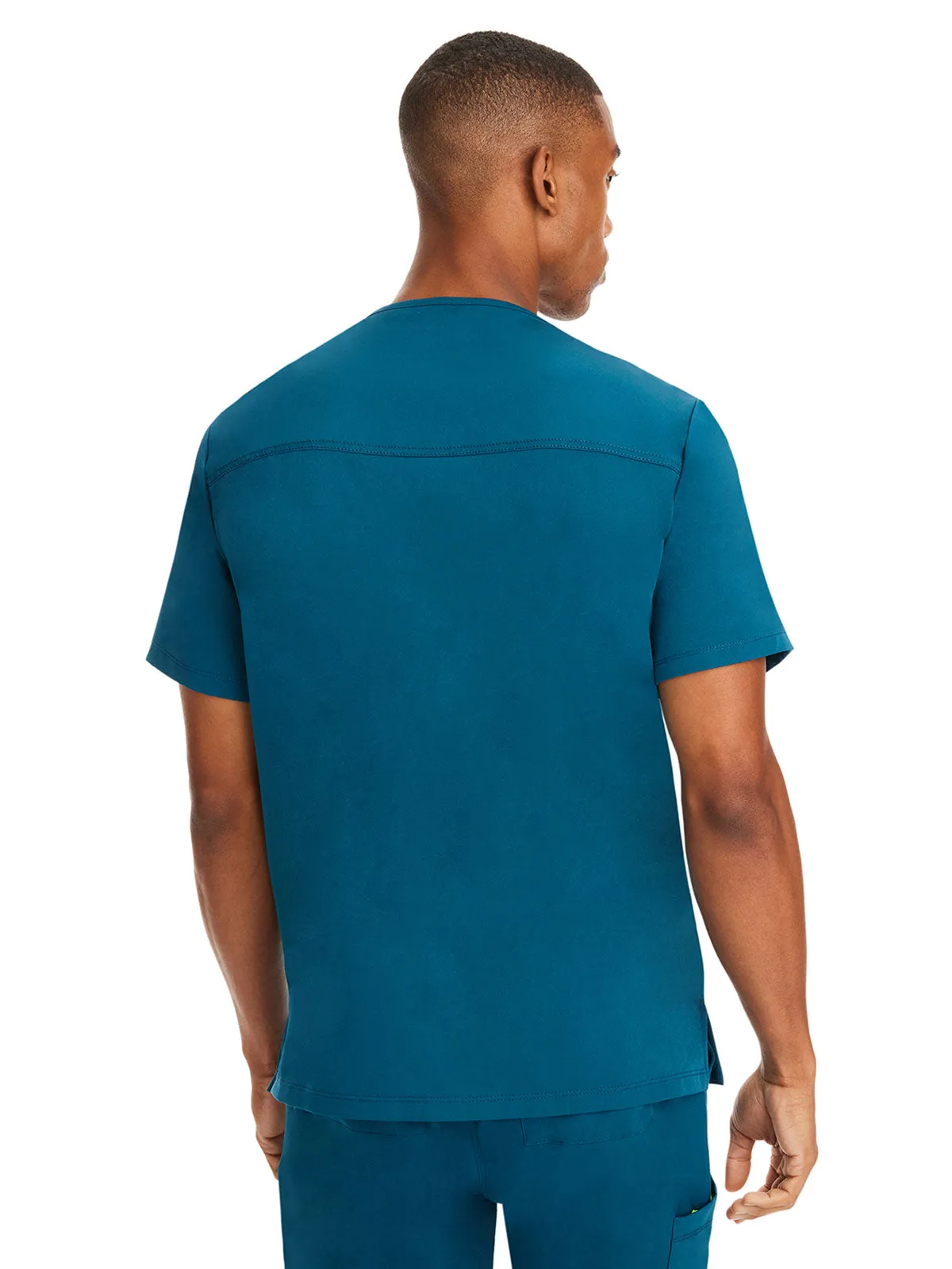 HH Works - Men's Matthew V-Neck Solid Scrub Top