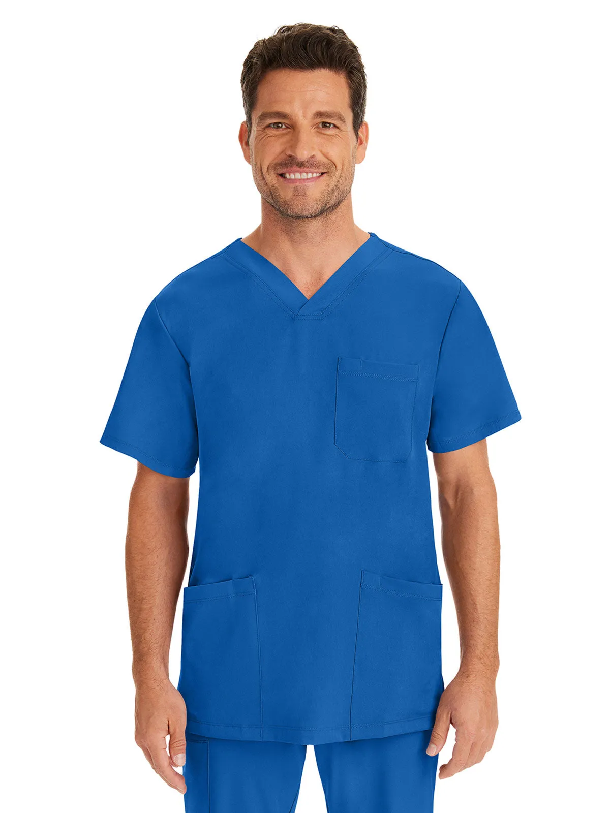 HH Works - Men's Matthew V-Neck Solid Scrub Top