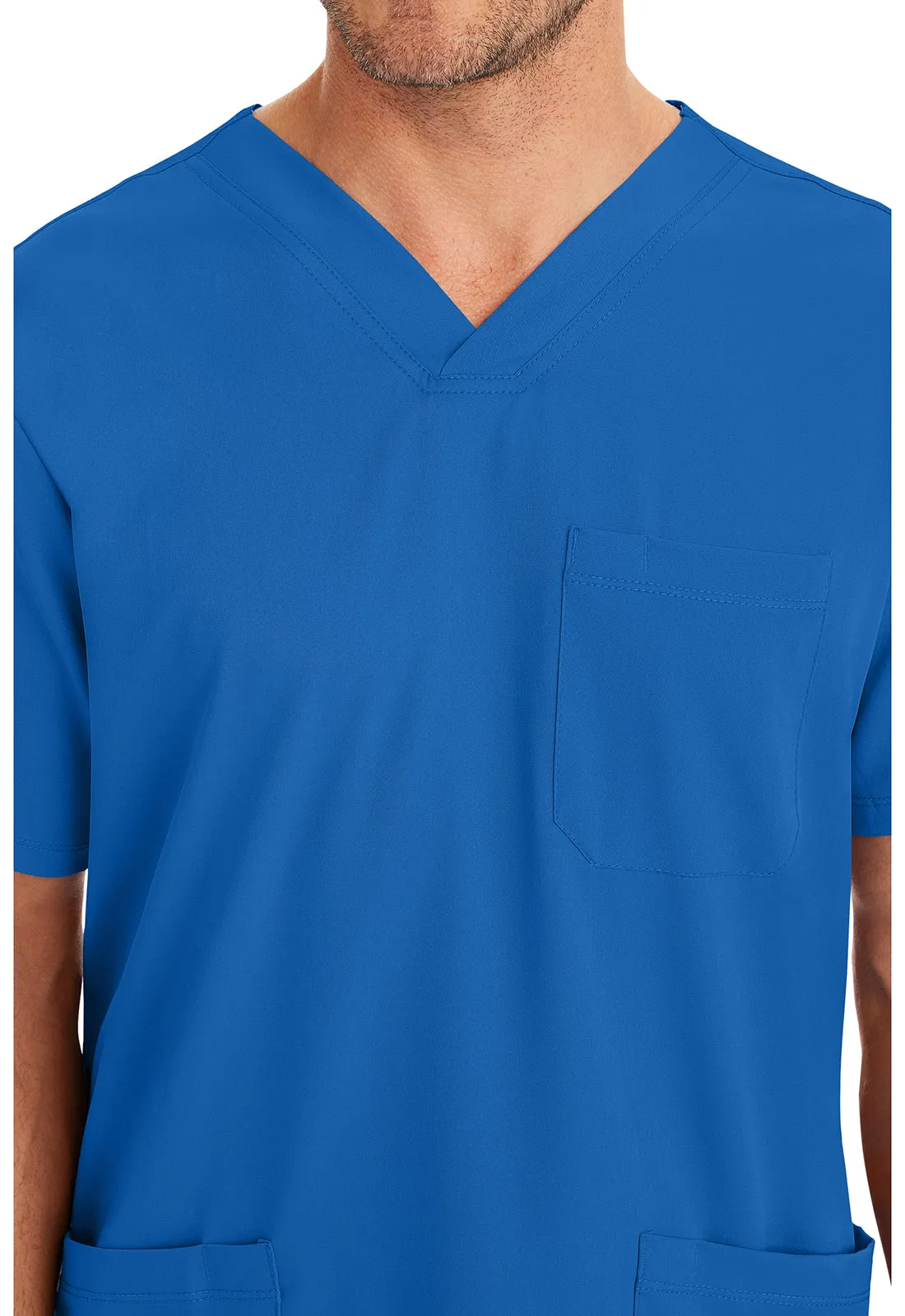 HH Works - Men's Matthew V-Neck Solid Scrub Top