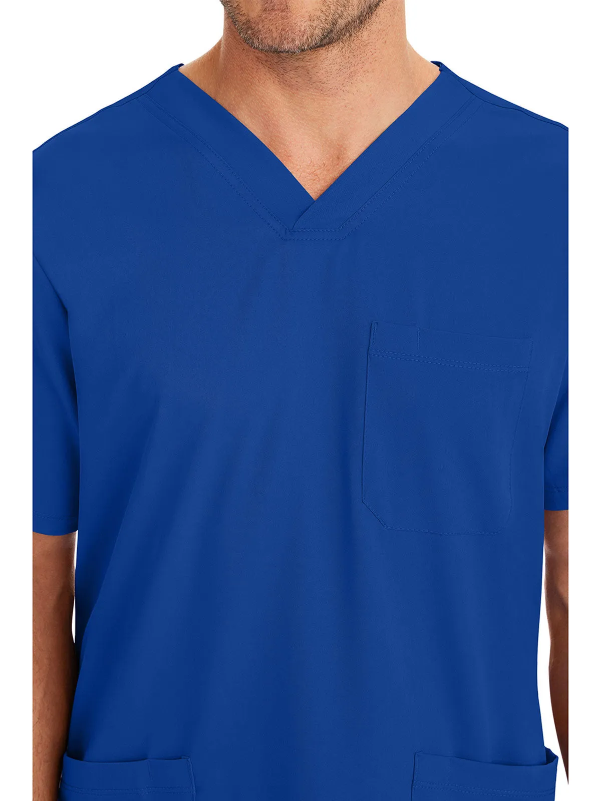 HH Works - Men's Matthew V-Neck Solid Scrub Top