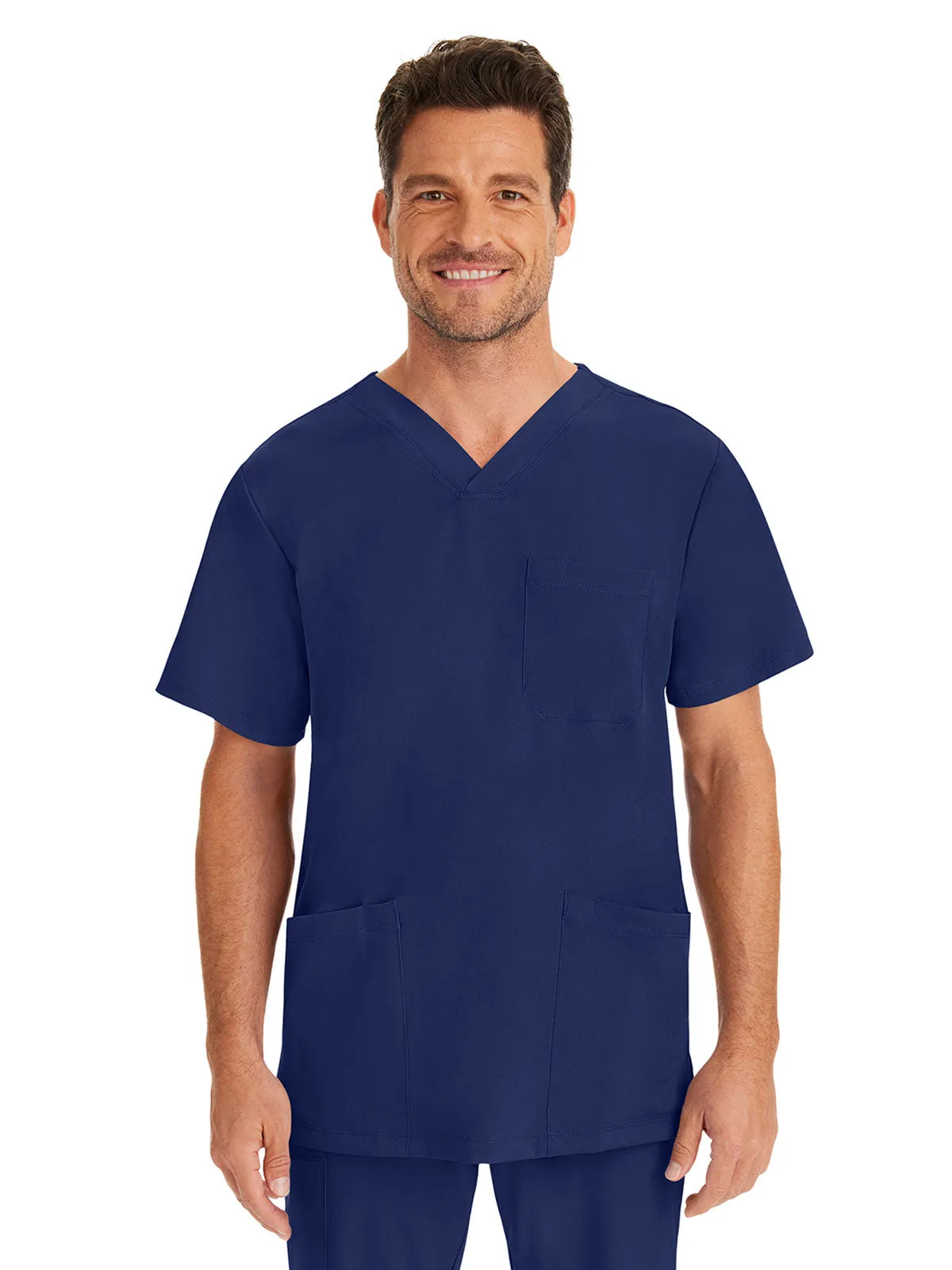 HH Works - Men's Matthew V-Neck Solid Scrub Top