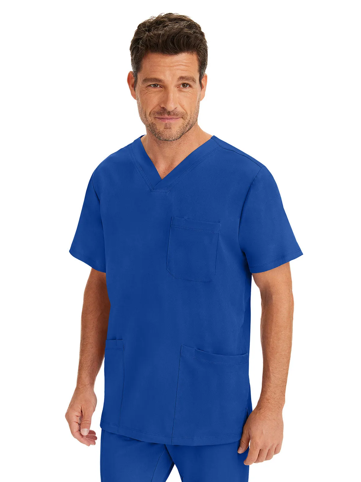 HH Works - Men's Matthew V-Neck Solid Scrub Top