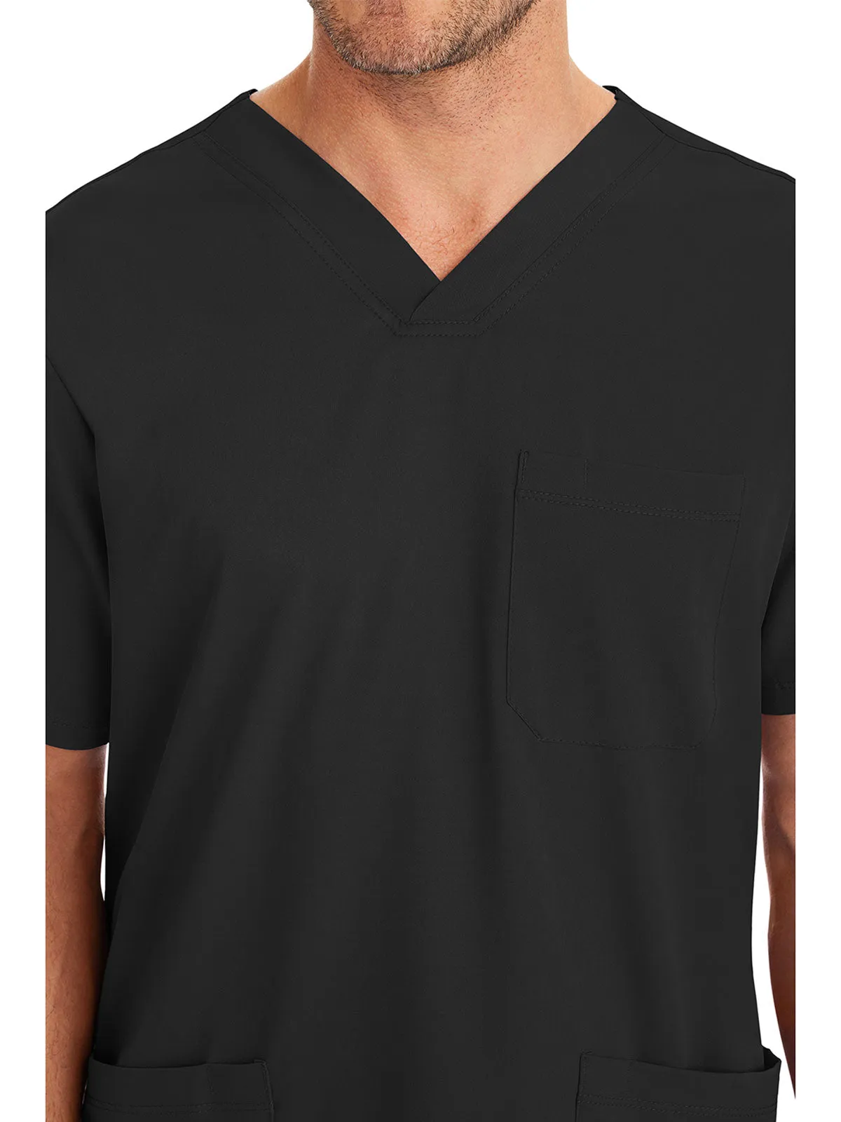 HH Works - Men's Matthew V-Neck Solid Scrub Top