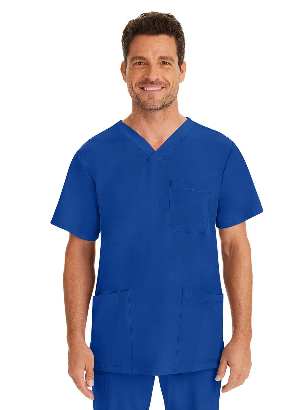 HH Works - Men's Matthew V-Neck Solid Scrub Top