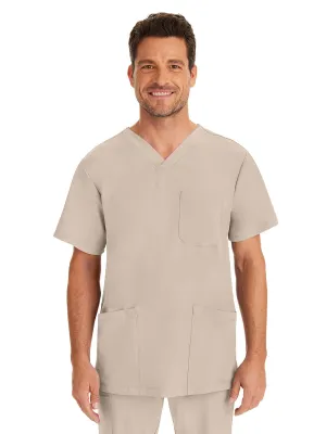 HH Works - Men's Matthew V-Neck Solid Scrub Top