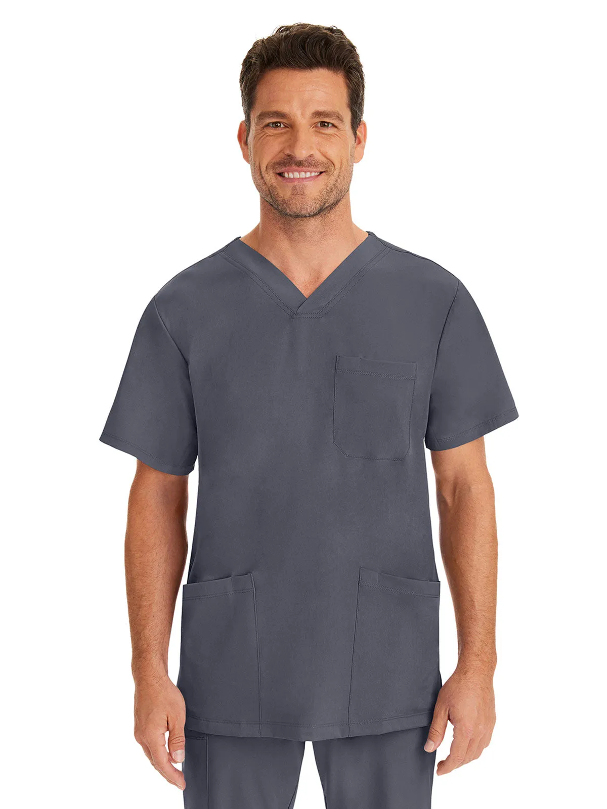 HH Works - Men's Matthew V-Neck Solid Scrub Top