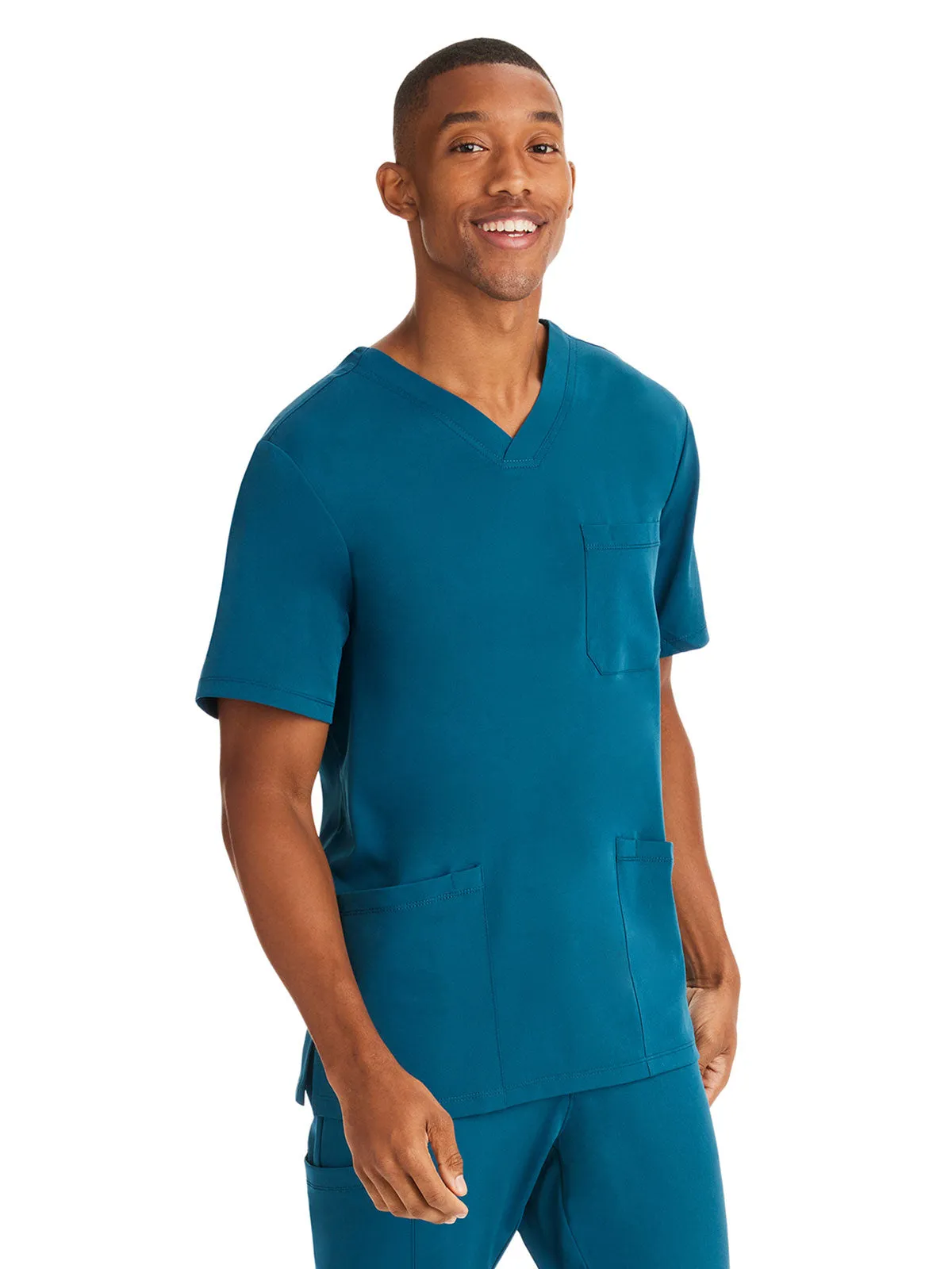 HH Works - Men's Matthew V-Neck Solid Scrub Top