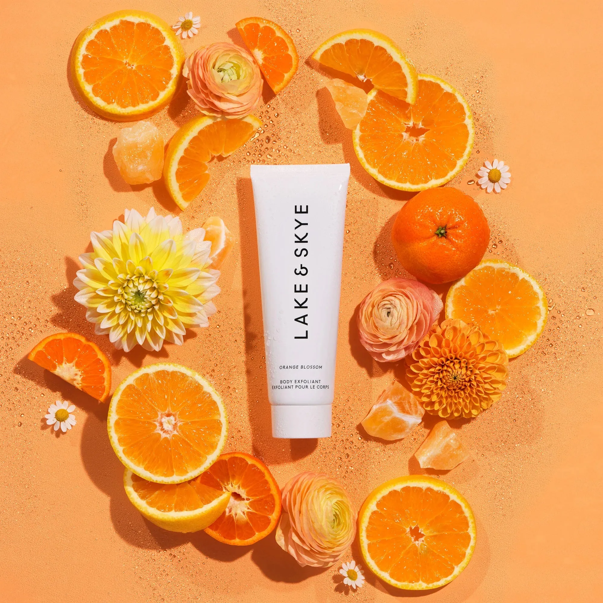 Lake and Skye Orange Blossom Body Exfoliant