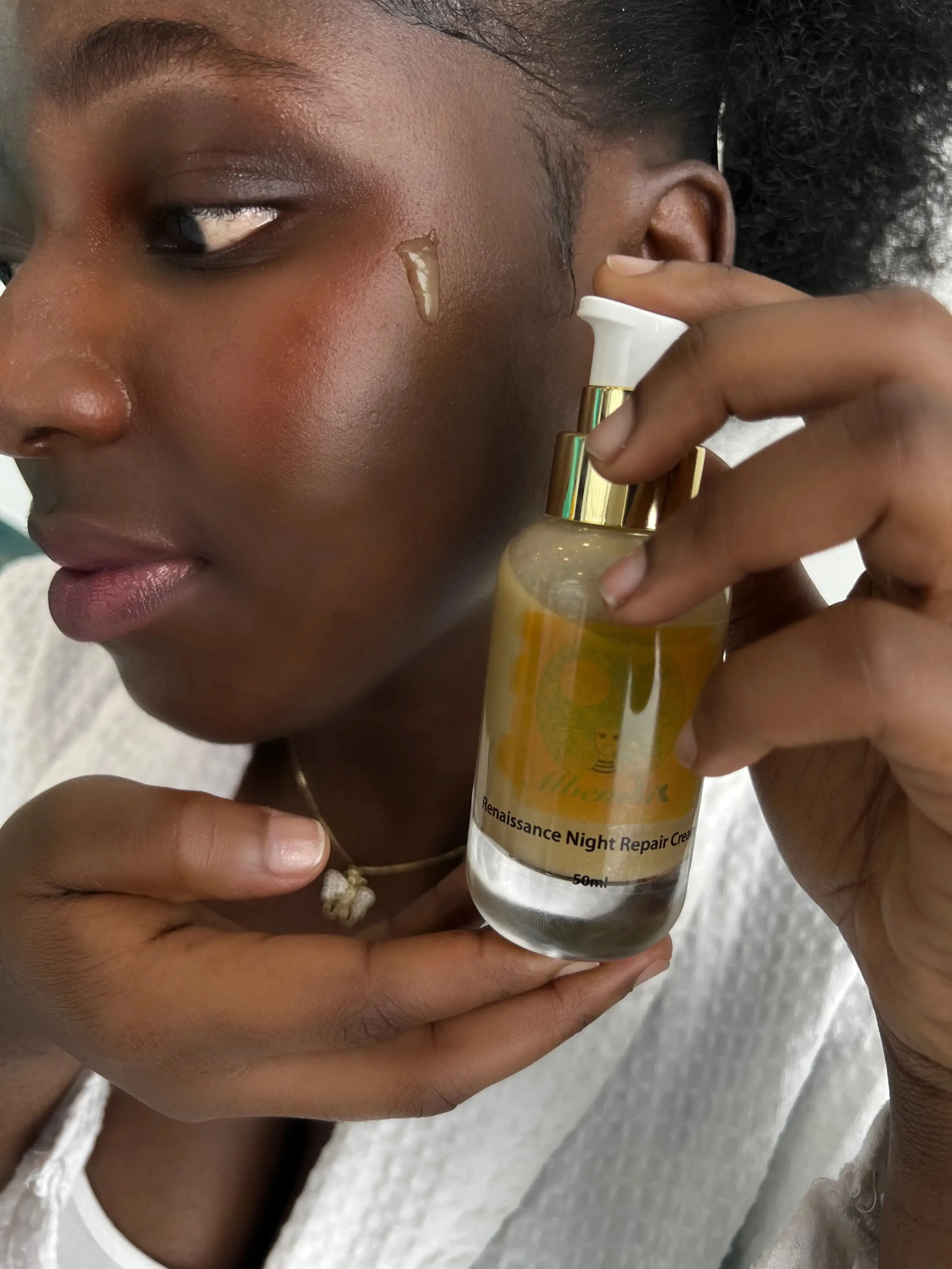 Mbembi Luxurious Renaissance Night Repair Cream - Advanced Anti-Aging Formula