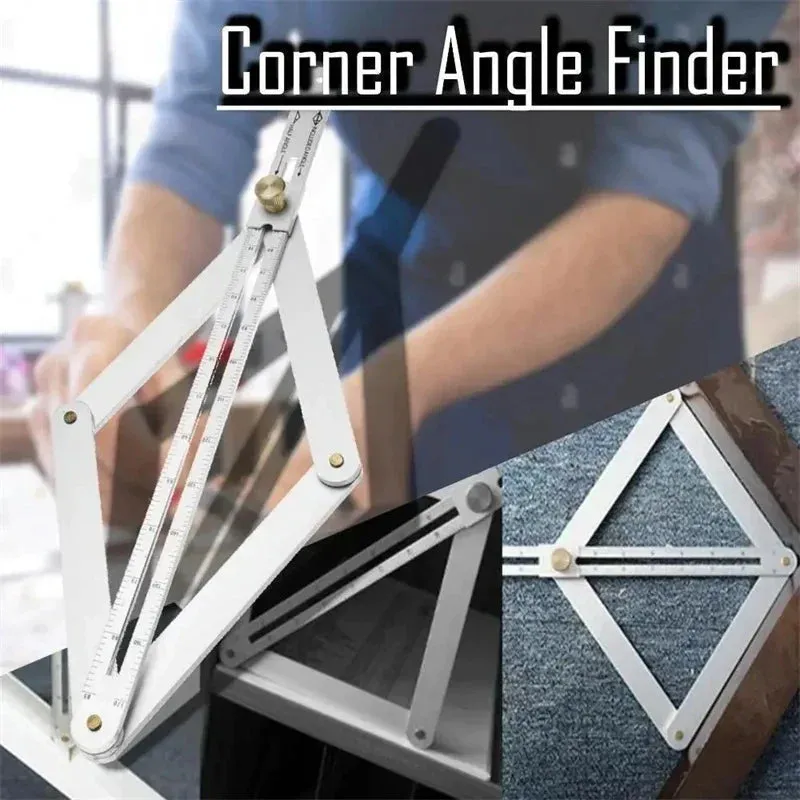 Multifunctional Woodworking Diagonal Ruler