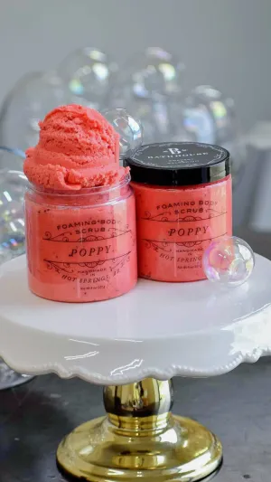 Poppy Foaming Body Scrub