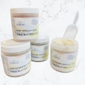 Rose Vanilla Shea Butter Sugar Scrub