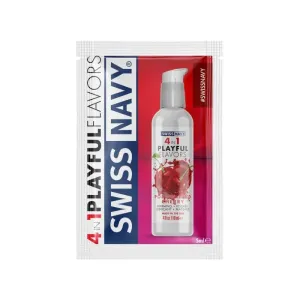 Swiss Navy Poppin Wild Cherry Lube 5ml Sachets (100 Pack)