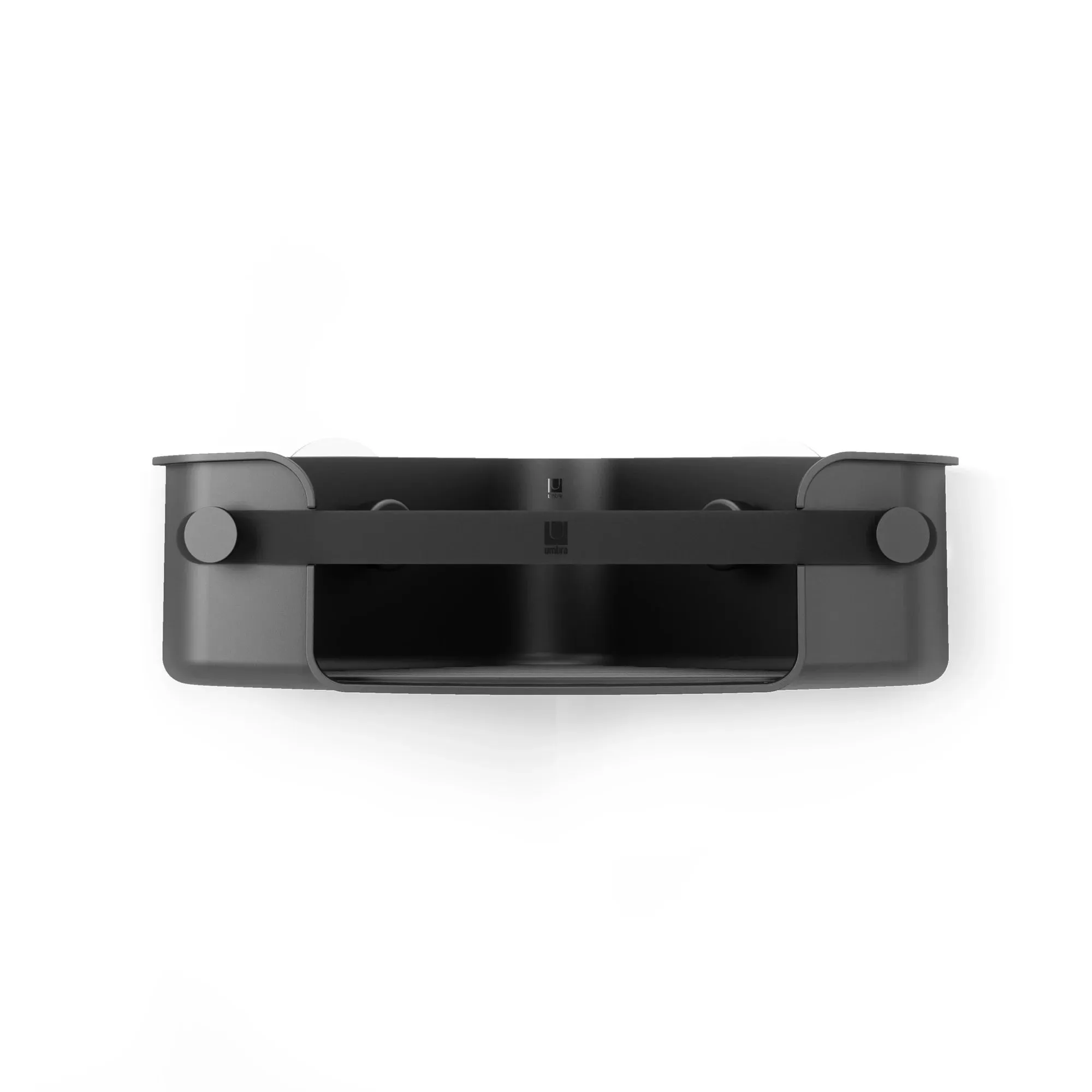 Umbra Flex Adhesive Corner Bin, Black