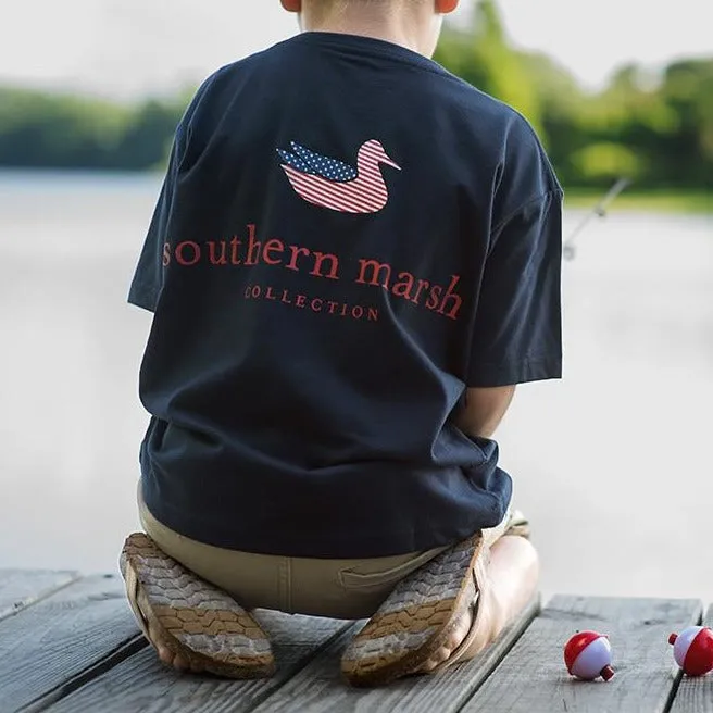 Youth Authentic Flag Tee